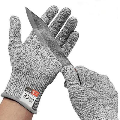 China 2021 Manufacture Supply Hppe Cut Resistant Level 5 Cut Resistant Gloves High Safety Gloves for sale