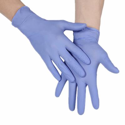 China Flexible Disposable Nitrile Gloves Black Nitrile Gloves Custom Nitrile Gloves for sale