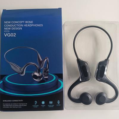 China Low Latency Best Selling TWS VG02 BT5.1 Bone Conduction Headphones Earhook Wireless Headset Earphone With Mic Stereo Sound Sports Neckband for sale