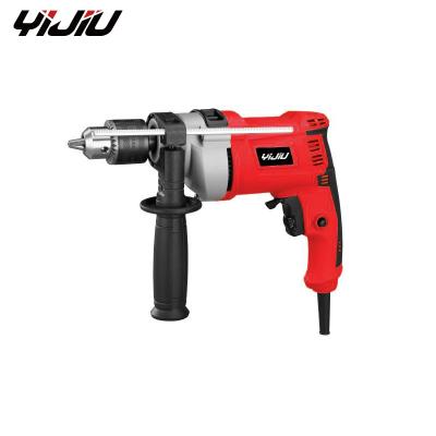 China Professional 750W Wood / Steel Impact Electric Driver Drill YIJIU YID7143 13Mm for sale