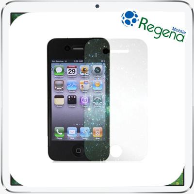 China High Clear Iphone 4 / iPhone 4s Lcd Screen Protectors Glod Diamond for sale