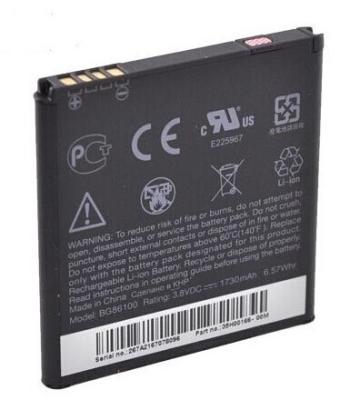 China Custom 1730mAh HTC G18 Mobile Phone Batteries / Cellular Phone Battery for sale