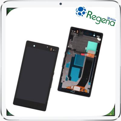 China LCD Touch Screen Cell Phone Digitizer assembly For Sony z L36h C6603 for sale