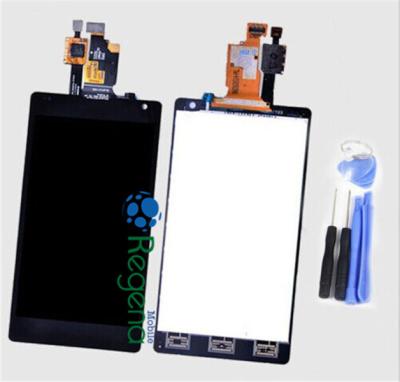 China De de originele Becijferaar van LG Optimus G LCD/Assemblage van het de Aanrakingsscherm van LG E970 Te koop