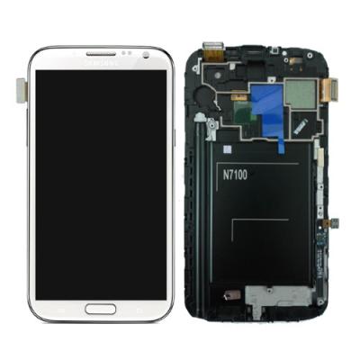 China Original Samsung Galaxy Note II N7100 LCD Touch Complete Smartphone Replacement Parts for sale