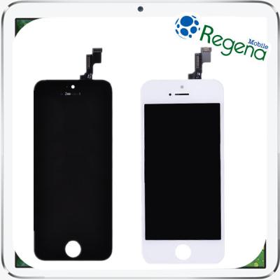 China Original IPhone 5S LCD Display with Touch Screen Assembly , Black / White for sale