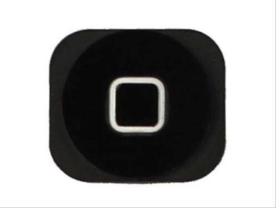 China Replacement Apple Iphone 5 Home Button iPhone 5 Spare Parts , Black / White for sale