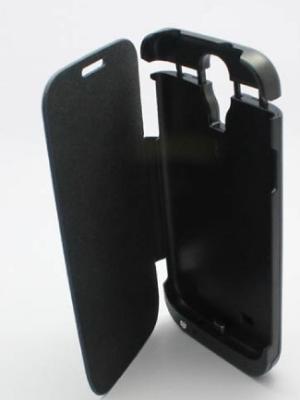 China OEM Samsung Galaxy S4 Charger Case Extended Power Bank , Black for sale