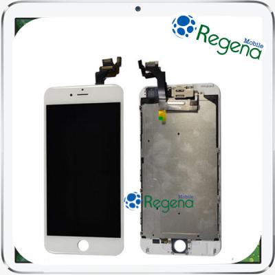 Китай iphone 6 запасных частей iphone 6 плюс белизна черноты цифрователя LCD экрана касания фронта 5,5 дюймов продается