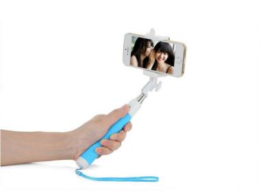 China Cell Phone Selfie Stick Handheld Audio Cable control selfiestick For Iphone 6 for sale