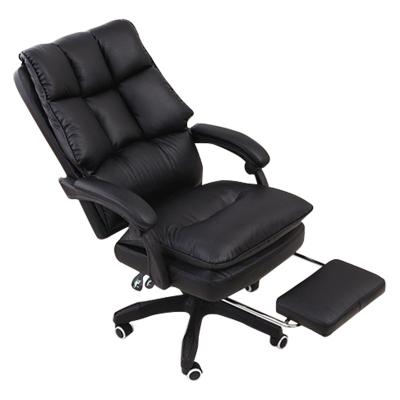 China Soft Modern Luxury Black Ergonomic Boss High Back Executive Chair Convertible Office Chair for sale