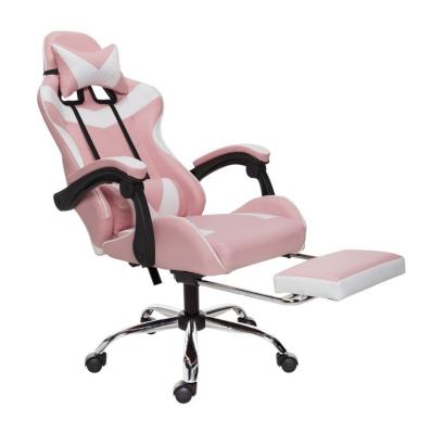 China Cheap Custom Luxury Pink Silla Spinning Gamer Packing Ergonomic Computer Gaming Chair for sale