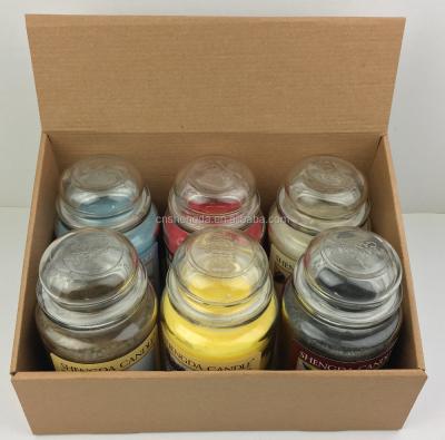 China Wholesale yankee scented candle, manufacturer production glass candles for sale