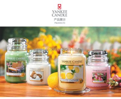 China Wholesale yankee scented candle, manufacturer production glass candles for sale