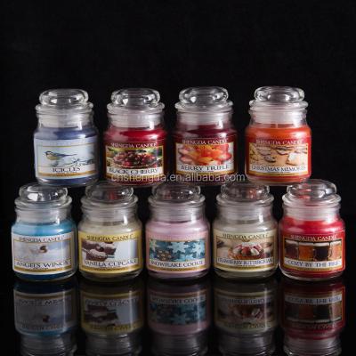 China Wholesale yankee scented candle, manufacturer production glass candles for sale