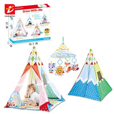 China Indoor Baby Toy Tents Kids Teepee Tent Cotton Children Playhouse Soft Room DIY Playhouse for sale