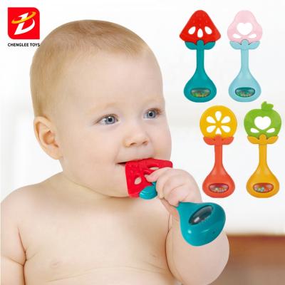 China New Toy Wholesale Baby Teething Toy Food Grade Soft Custom Silicone Fruit Fruits for sale