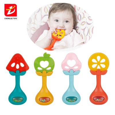 China Toy Sensory Baby Teething Soft Relief Toys Soft Baby Teether Food Grade Silicone Teether Fruits Toys for sale