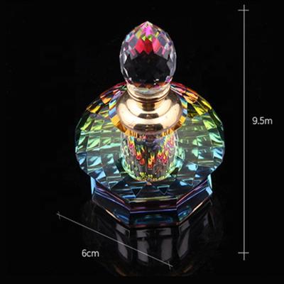 China Wholesale Dubai 50ml 100ml Personal Fancy Essence Perfume Glass Bottles Care Empty Crystal Perfume Bottle With Glass Stick for sale