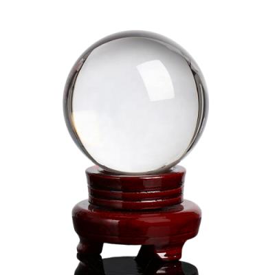 China China New Arrival Design Hot Sale Open Hole Glass Cover Clear Solid Glass Ball for sale