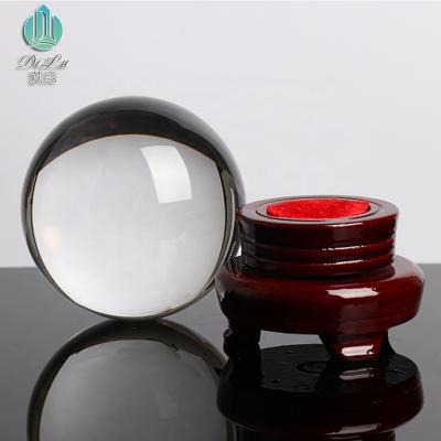 China China Factory Wholesale 60mm 80mm 100mm 300mm Large Custom Magic Glass Crystal Ball From K9 Photography for sale