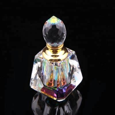 China Factory Custom Empty 5ml 10ml 20ml 30ml 50ml 60ml 80ml Glass K9 Crystal Perfume Bottles Refillable Samples From Europe Manufacturer for sale