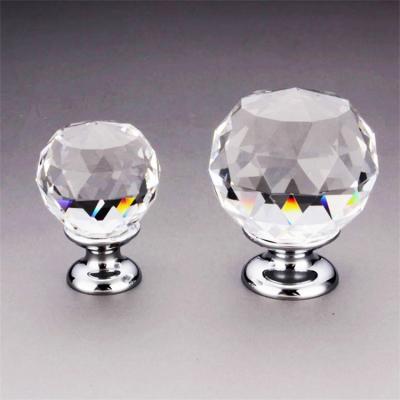 China K9 crystal hardware Crystal Fancy Knobs Shape Drawer handles Cabinet Crystal Door Knobs And Handles furniture handle for sale