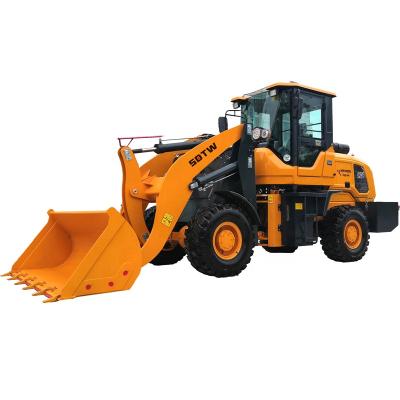 China Building material stores CE certificate 2 ton mini china wheel loader front end loader for sale