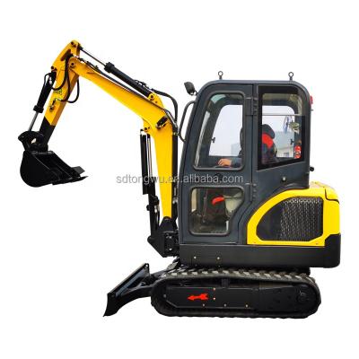 China China Factory New Design Mini Crawler Bucket Excavator 15t 25t 1.8 Ton 2.0t 2.2t Garden Digger Excavator For Sale for sale