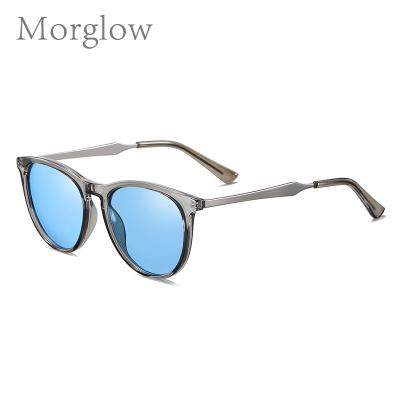 China New Fashion TR Sunglasses Polarized Sunglasses Metal Round Frame Sun Glasses Outdoor Driving Sunglasses for sale