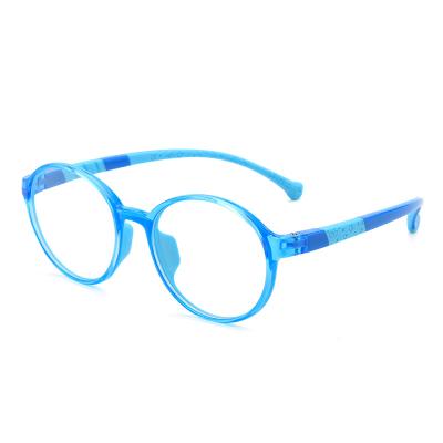 China For Reading Glass New Arrivals Silicone Round Anti Blue Light Glass Kids Blue Light Blocking Glass Kids for sale