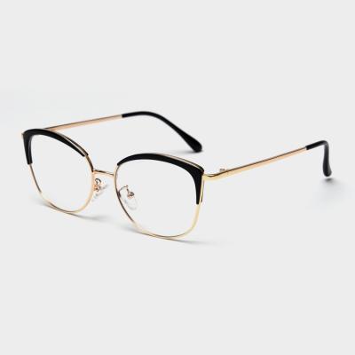 China For Chenxi Tr90 Optical Frames Metal Cat Eye Glasses TR1745 Reading Glass for sale