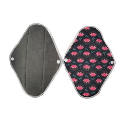 China Breathable Reusable Women Cloth Pads Sanitary Pads Cloth Menstrual Pads for sale