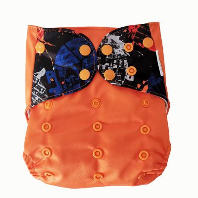 China Printed Baby Diapers One Size Cloth Diaper Cloth Swim Diaper for sale