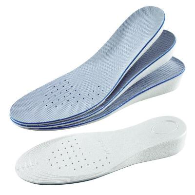 China Sports Activities Invisible Height Increase Insole For Feet Height Elevator Shoe Adjustable Cut Heel Insert Taller Height Insole For Shoes for sale