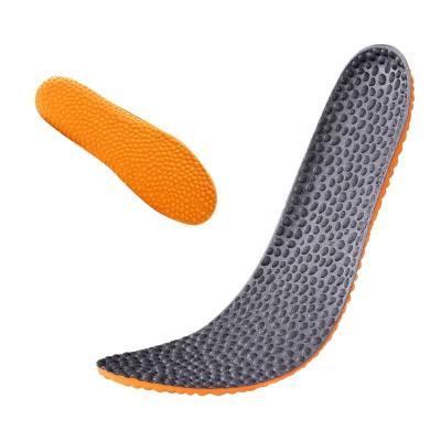 China Air Customize Popcorn Insole Sports Breathable Elastic Soft Shock Absorption Basketball Shoe Insole for sale