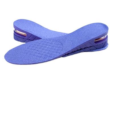 China Free Sample 3-7.5cm Hiden Insole Free Sample 3-7.5cm Unisex Black Gel Foot Increase Insoles Invisible Waist Lift Hidden Insole for sale