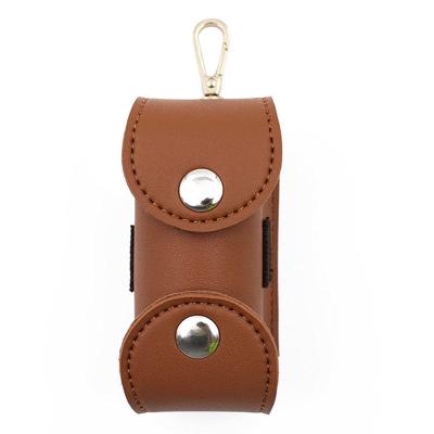 China Luxury GENUINE LEATHER PU Leather Golf Course Bag, Key Chain Portable Hook PU Leather Waist Case for sale