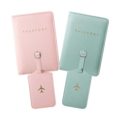 China Fashion Travel Document Organizer Family Passport and Card Holder ID Card Case Travel Leather Wallet for sale