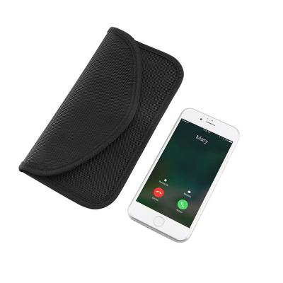 China Amazon RFID Vending RFID Signal Blocking Bag, Cage Pouch Nylon Frame Wallet Case For Mobile Phone for sale