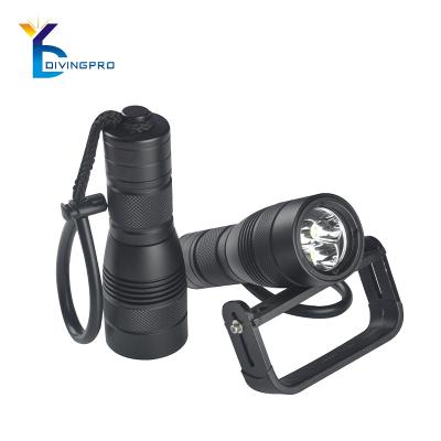 China High Quality Waterproof IP68 Hotsale Camping Led Torch Light 100mXM-L2 LED Flashlights Underwater Torches for sale