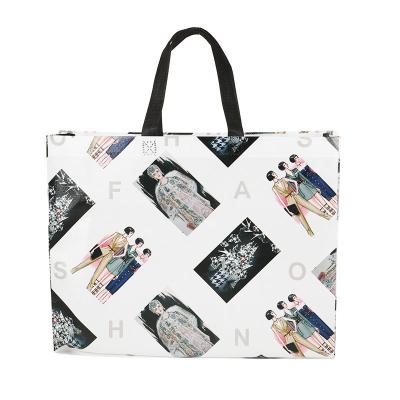 China Durable Unisex Affordable Reusable Advanced Nonwoven Bag Printed Canvas Bags Four Color Print Durable for sale