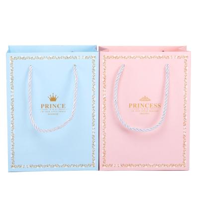 China China Handmade Cheap Personalized Wrapping Gift Wrapping Bags Bulk With Handles Printed Your Own Logo Recyclable for sale