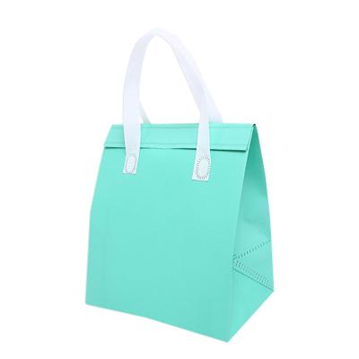 China Eco Friendly Waterproof Cooler Bag Insulated Portable Folding Insulated Paper Tyvek Lunch Bag for sale