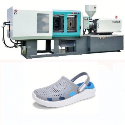 China Horizontal PVC Shoe Sole Making Machine Injection Molding for sale