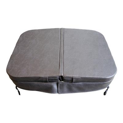 China 2021 modern hot seller customized to insulate stainless steel waterproof strong spa cover hard swimspa cover for sale