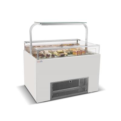 China 2022 Single-temperature cake display best-selling sandwich showcase cake display counter for sale