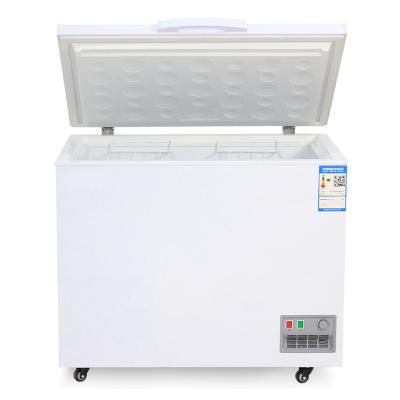 China Single-temperature Top Open Door Refrigerators Thick Foaming Deep Chest Freezer Refrigeration Commercial for sale