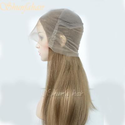 China Any style is available for the full lace cap with the best silk top quality! ! ! 100% human virgin hair full lace wigs, wholesale full lace wigs, full lace cap with silk top for sale