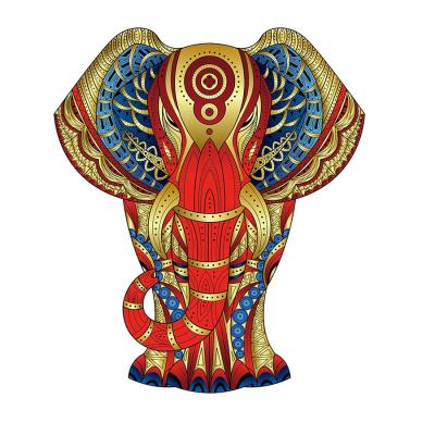 China Educational Toy Amazon Jigsaw Puzzle Elephant Jigsaw Puzzle Hot Selling Special Design for sale